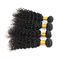 薄茶の水波のかぎ針編み毛/100水波の織り方の人間の毛髪 サプライヤー