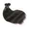 まっすぐなバージンの毛/まっすぐに人間の毛髪延長の実質の3束は編みます サプライヤー