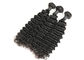 新式のクチクラによって一直線に並べられる深い波のバージンのペルーの最もよい織り方の毛 サプライヤー