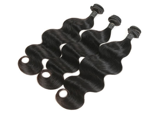 ブラジルのバージンの人間の毛髪の織り方のバージンのブラジルの織り方は毛延長で縫います